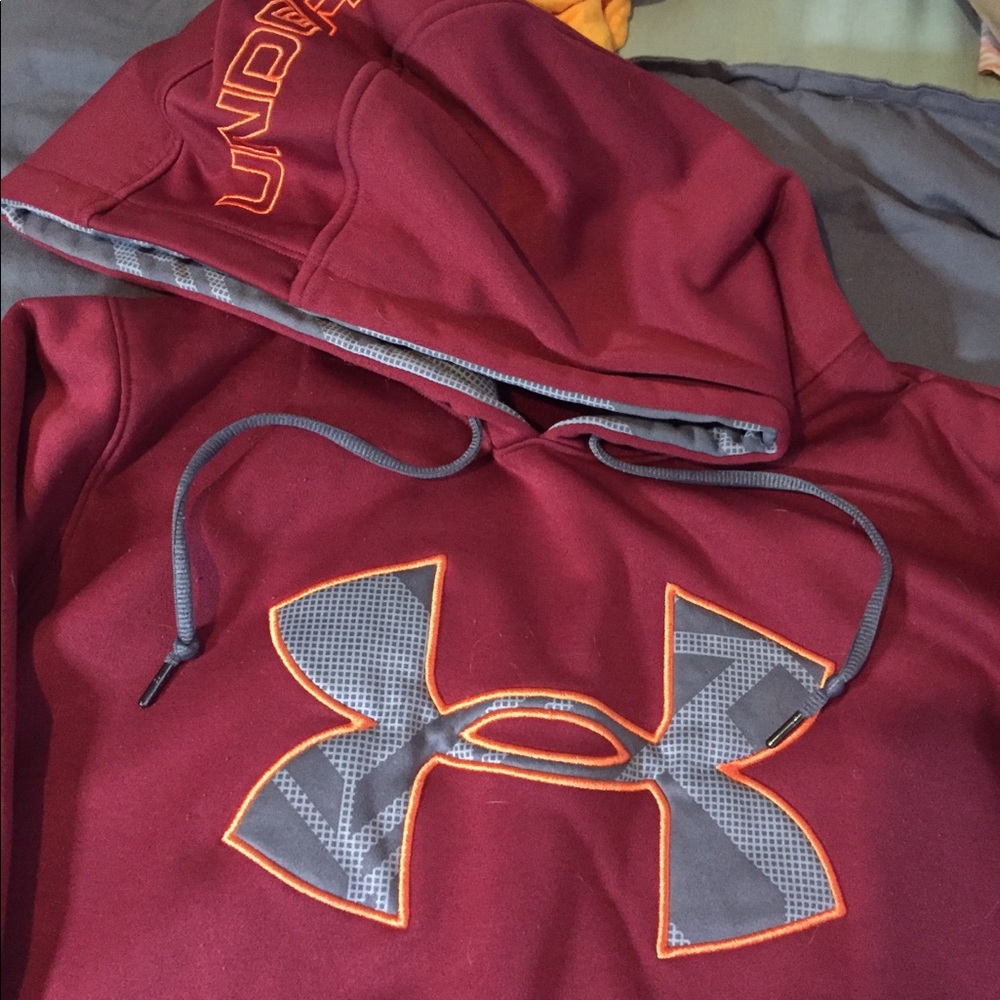 red under armour sport hoodie